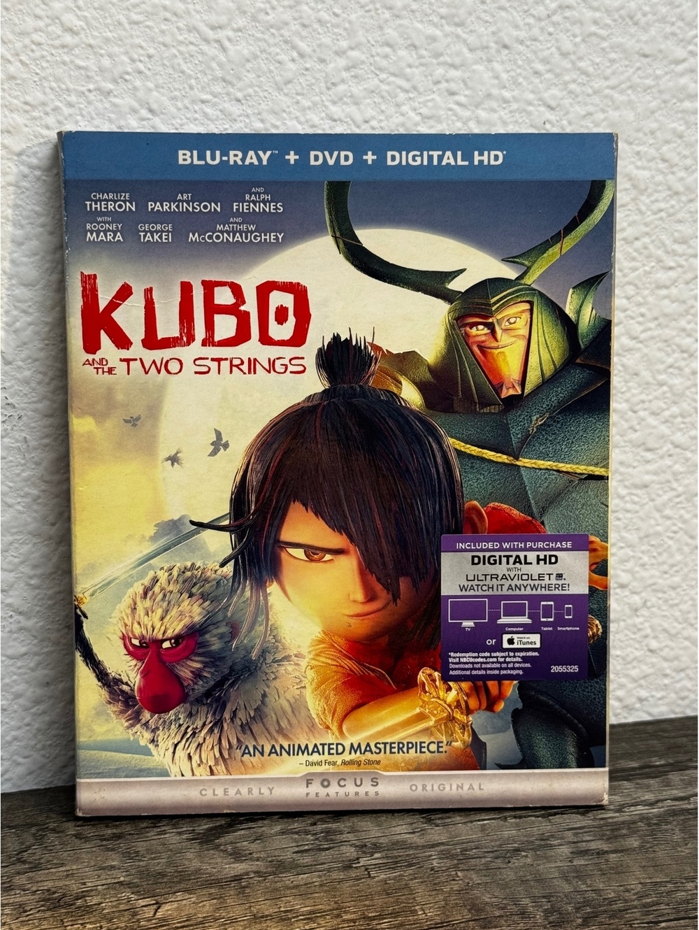 Kubo and the Two Strings Blu-ray + DVD + Digital HD